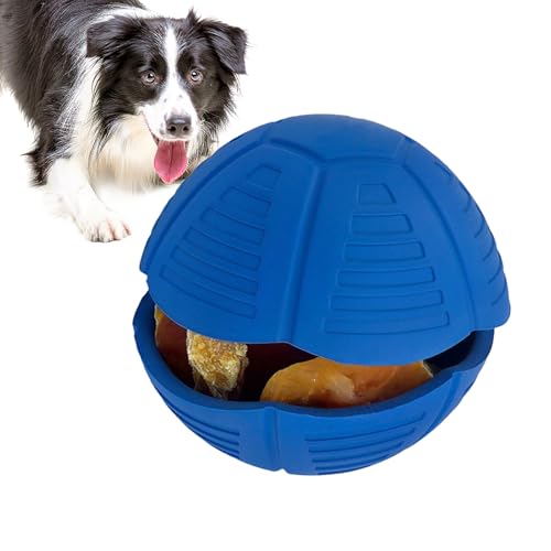 MLqkpwy Interaktiver Hundeball, Leckerli-Spender, Spielzeugball – Futterspender, interaktives Spielzeug, Training, langsames Füttern, Haustierzubehör für kleine, mittelgroße und große Rassen MLqkpwy Interaktiver Hundeball, Leckerli-Spender, Spielzeugball – Futterspender, interaktives Spielzeug, Training, langsames Füttern, Haustierzubehör für kleine, mittelgroße und große Rassen von MLqkpwy