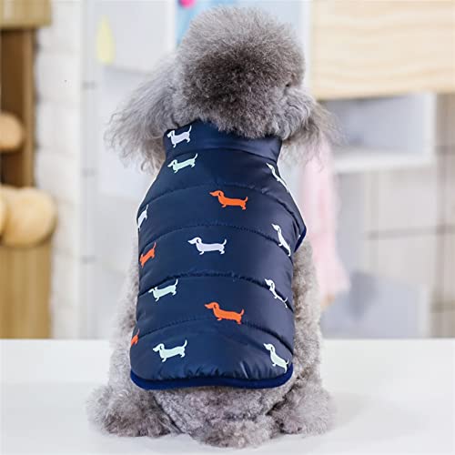 MMAWN Haustier Hund Wintermantel Kleine Hundekleidung Warme Hund Jacke Welpen Outfit Hundemantel Chihuahua Shih Tzu Kleidung for Hunde (Color : A, Size : XXL Code) von MMAWN