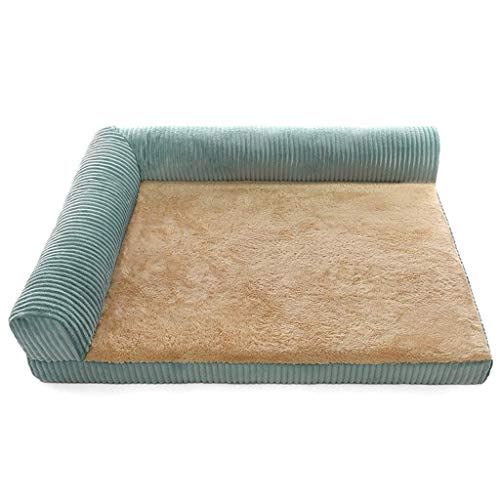 MMAWN Haustier Hundebett |Deluxe Orthopädisches Kunstfell & Wildleder L-förmiges Eck-Chaiselongue-Sofa von MMAWN