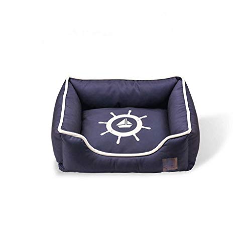 MMAWN Haustier Hundebett |Orthopädische Sofa-Stil Wohnzimmer Couch Haustierbett for Hunde (Ruder) (68 * 48 * 18CM) von MMAWN