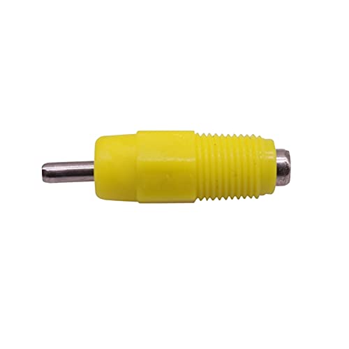 MMINGX. 300 Stück Hühnerbrunnen Büsse Geflügel Automatische Nippel Trinker Hühnerzufuhr 360 Trinkkäfige Ausrüstung Wachtel Waterer (Color : Yellow, Size : Nipple Drinker) von MMINGX