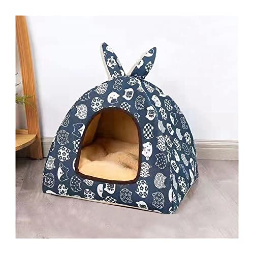 MNEVZX Hundebett Hundekatzenbett Warmes Bett für Katzen Anti-Rutsch-Bett für Pomeranian Chihuahua Plüsch-Haustierbett Haustierbett(Dog Bed 2,S) von MNEVZX