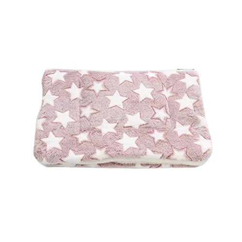 MNEVZX Hundebett Warmes Hundebett, weiches Fleece, Haustierdecke, Katzenstreu, Welpenschlafmatte, schönes Matratzenkissen Haustierbett(06,M 51x34cm) von MNEVZX