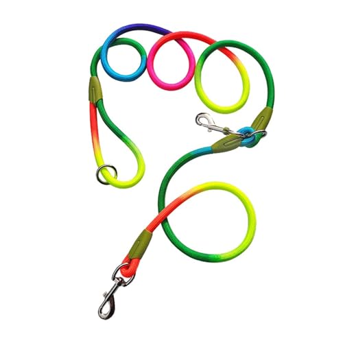 MNEVZX Hundeleine Hundeleine Traktionsseil Nylon Pet Lead Belt Schultergurte für kleine große Hunde Hundeleine zum Trainieren(Color) von MNEVZX