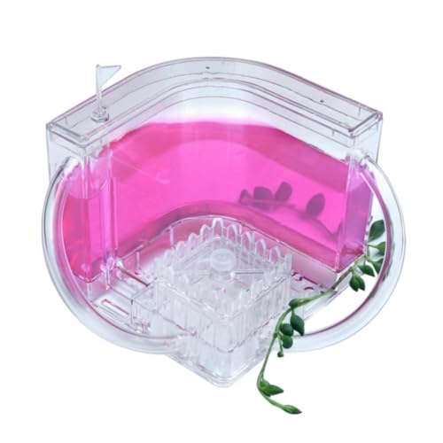 MOBAAK Ameisenfarm Ameisen Farm Ameisenburg-Beobachtungsset, Ameisenfarm, Durchscheinendes Gel, Ameisenzuchtset, Ameisennest, Farm, Ameisenlebensraum, Wissenschaft Ameisenfarm Erwachsener(Pink) von MOBAAK