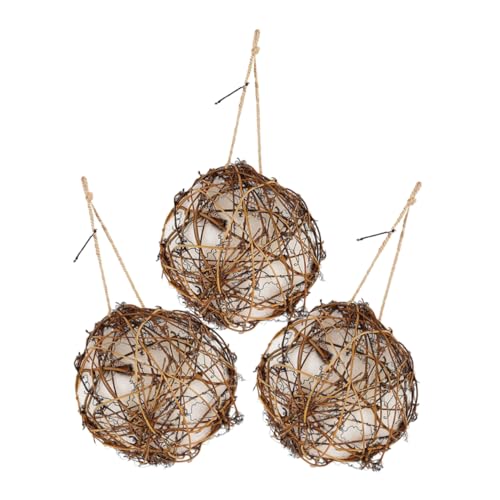 MOBUTOFU 3Pcs Hummingbird Nest Builder Vogel Nistmaterial Vogel Hummingbird Häuser Zum Nestieren Von Vogelnest Für Gartenbienen -Hive -Rahmen Vogelbeobachtung Von Vögeln Im Freien, Die Material Nisten von MOBUTOFU