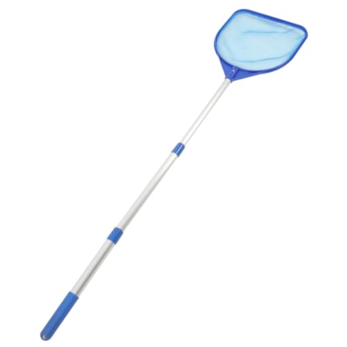 MOBUTOFU Schwimmbadnetz Reiniger kleines Teichkescher Schwamm Schwimmbad brunnen Wasserschlauch Pool reinigungsset Pool Cleaning Set Reinigungszubehör Poolreinigungsgeräte Laubnetz Plastik von MOBUTOFU