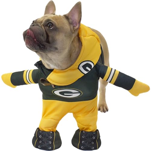 MODERN HERO NFL-Pittsburgh Steelers, offiziell lizenziertes Laufhundekostüm von MODERN HERO inkl. 2-teiliges Set – Body und Mütze, Größe M von MODERN HERO