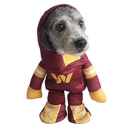 MODERN HERO NFL Washington Commanders, offiziell lizenziertes Laufhundekostüm, bestehend aus 2-teiligem Set, Body und Mütze, Größe M von MODERN HERO