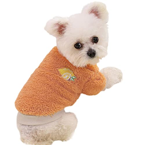 MOGSA Warme Hundekleidung für Hunde, Obst, Kleidung für Katzen, weicher Pullover für Welpen, Pullover für Hunde von MOGSA