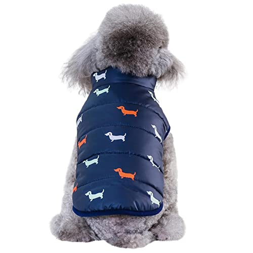 MOGSA Wintermantel für Hunde, Hunde, Hundekleidung, warme Hundejacke, Welpen-Outfit, für kleine Hunde von MOGSA