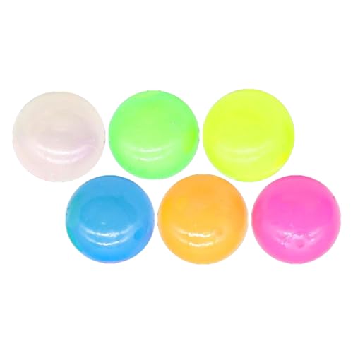 MOIDHSAG Sticky Stress Ball Fidgets Squishys Ball leuchtet im Dunkeln Sensorys Ball Stressspielzeug haftet an Decke Wand Party Supply Stressball von MOIDHSAG