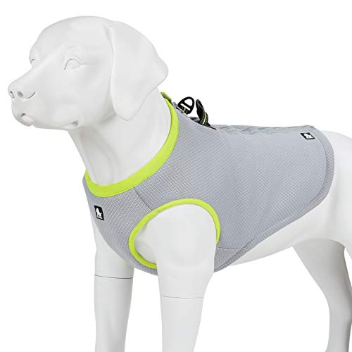 MOKCCI Truelove kühlweste für Hunde Hund Kühlweste Geschirr Kühler Jacke mit Verstellbare Reißverschluss für Outdoor Jagd Training und Camping von MOKCCI