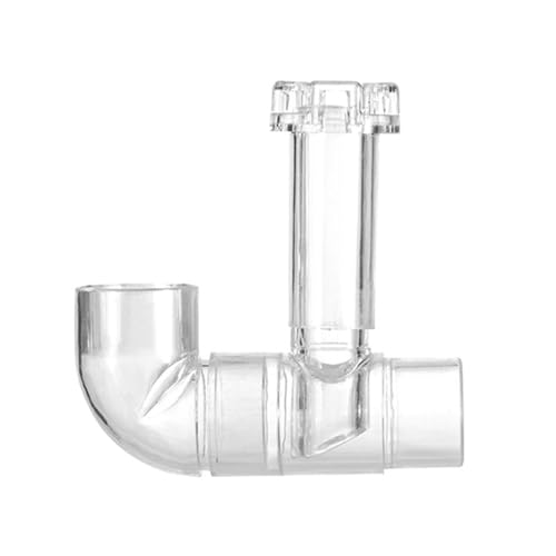 MOLKASIA Aquarium Skimmer Clear Pipe Inflows Outflows Filter for Fish Aquarium Accessories von MOLKASIA