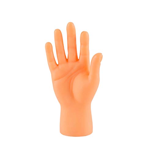 MOLKASIA Tease Kätzchen links rechts handwinzige Hand Fingerbett für handflächenförmige flache Hand lustige Hand Miniatur-Fingerpuppe von MOLKASIA