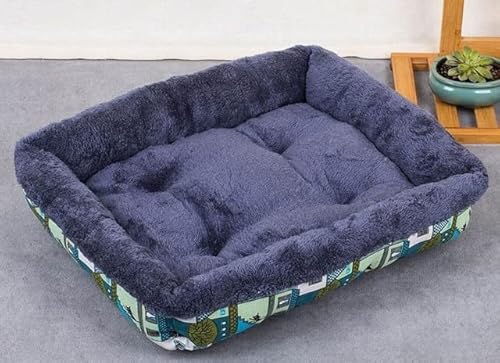 MOLUO Weiches Fleece-Nest für Hunde, Körbe, Haustierbett, verdickte Haustier-Hundehausmatte, Welpenhütte für Katzen, atmungsaktives Haustierbett von MOLUO