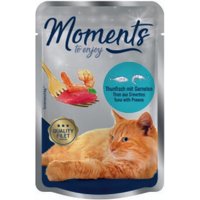 MOMENTS Adult Thunfisch mit Garnelen 12x70 g von MOMENTS