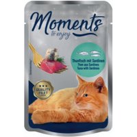 MOMENTS Adult Thunfisch mit Sardinen 12x70 g von MOMENTS