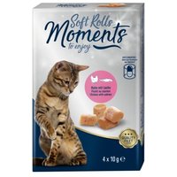 MOMENTS Soft Rolls 6x4x10g Lachs & Huhn von MOMENTS