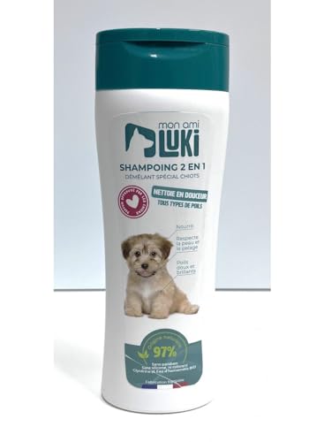 MON AMI LUKI - 2-in-1-Shampoo für Hunde Special Welpen – 300 ml – Hunde – 300 ml von MON AMI LUKI