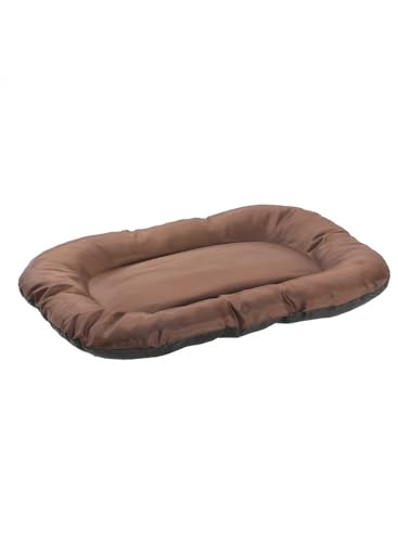 MON AMI LUKI Bon Plan Kissen, rutschfest, Braun, Hund – 90 x 65 cm von MON AMI LUKI