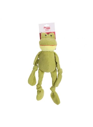 MON AMI LUKI - Plüschspielzeug und Velours, Frosch, Grün – Hund – 36 cm von MON AMI LUKI