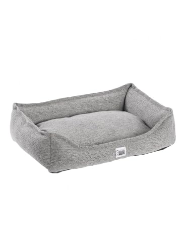 MON AMI LUKI - Rechteckiges Hundebett – rutschfest – Grau – Hund – 65 x 50 x 20 cm von MON AMI LUKI