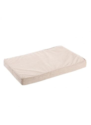 MON AMI LUKI - Weiche Matratze, rutschfest, beige, Hunde, 80 x 57 x 7 cm von MON AMI LUKI