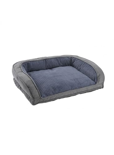 MON AMI LUKI - Weiches Sofa rutschfest – Blau – Hund – 72 x 53 x 16 cm von MON AMI LUKI