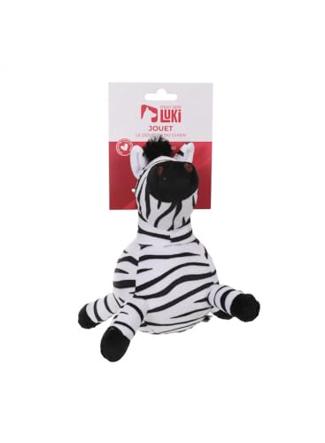 MON AMI LUKI - Zebra Plüschspielzeug - 16 cm - Hund - 16 cm von MON AMI LUKI