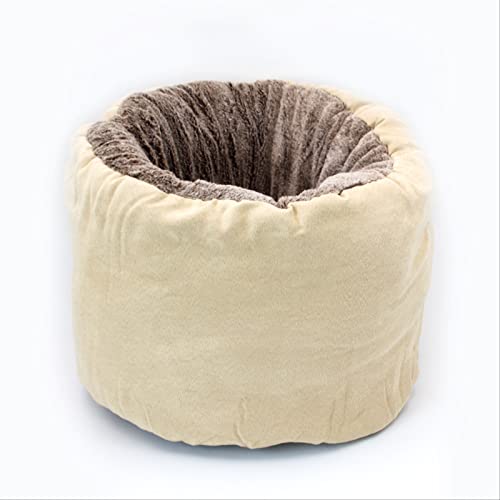 Katzenbett / Katzenhaus / Haustiernest, 45 x 45 x 40 cm, Khaki von MONARCH BRIGHT