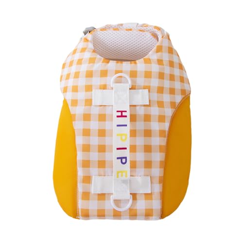 MONOJLY Pet Life Preserver Weste, Hundeschwimmweste, verstellbarer Gürtel mit Griff für Pool, verstellbare Hunde-Sommerkleidung von MONOJLY