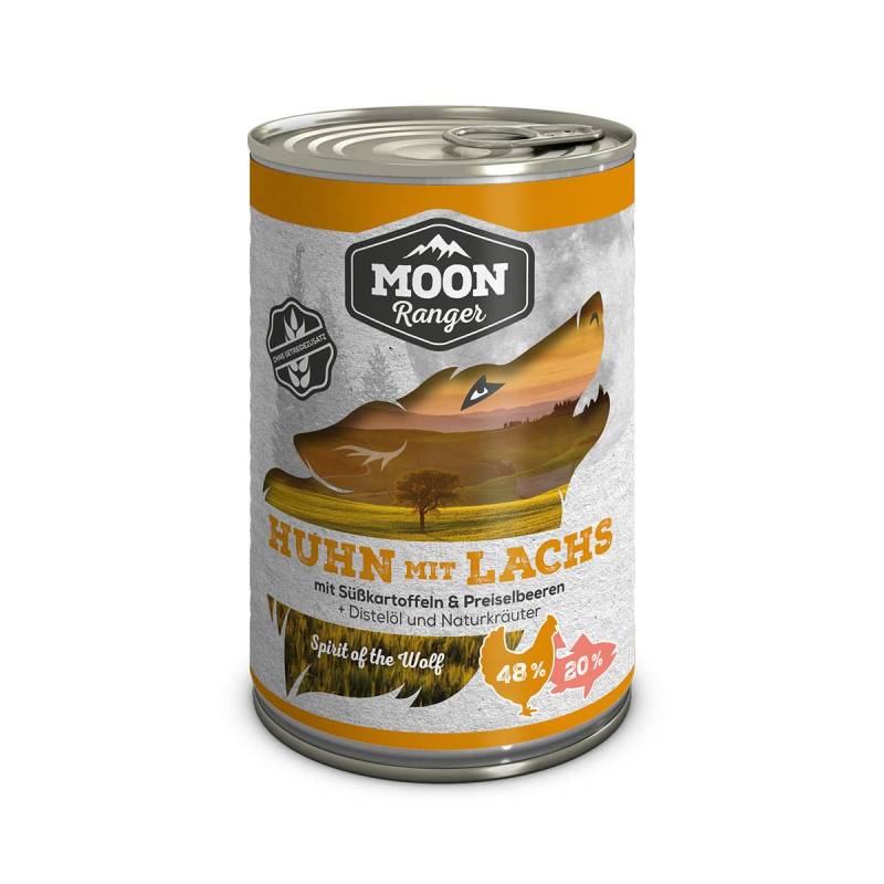 MOON Ranger Huhn mit Lachs & Süßkartoffeln 400g von MOON RANGER