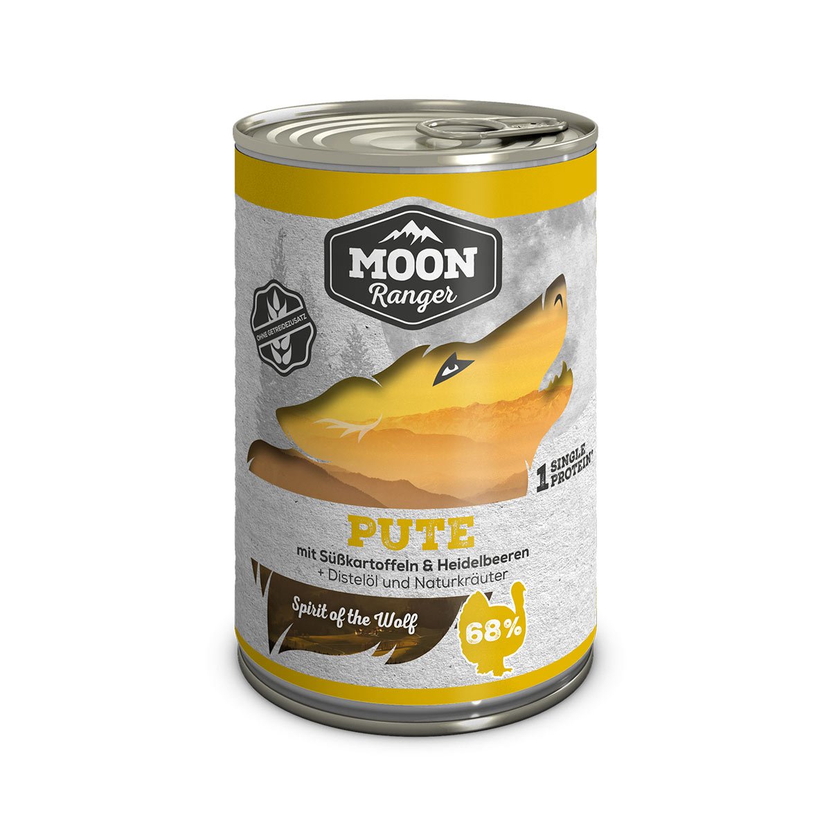 MOON Ranger Pute mit Süßkartoffeln 12x400g von MOON RANGER