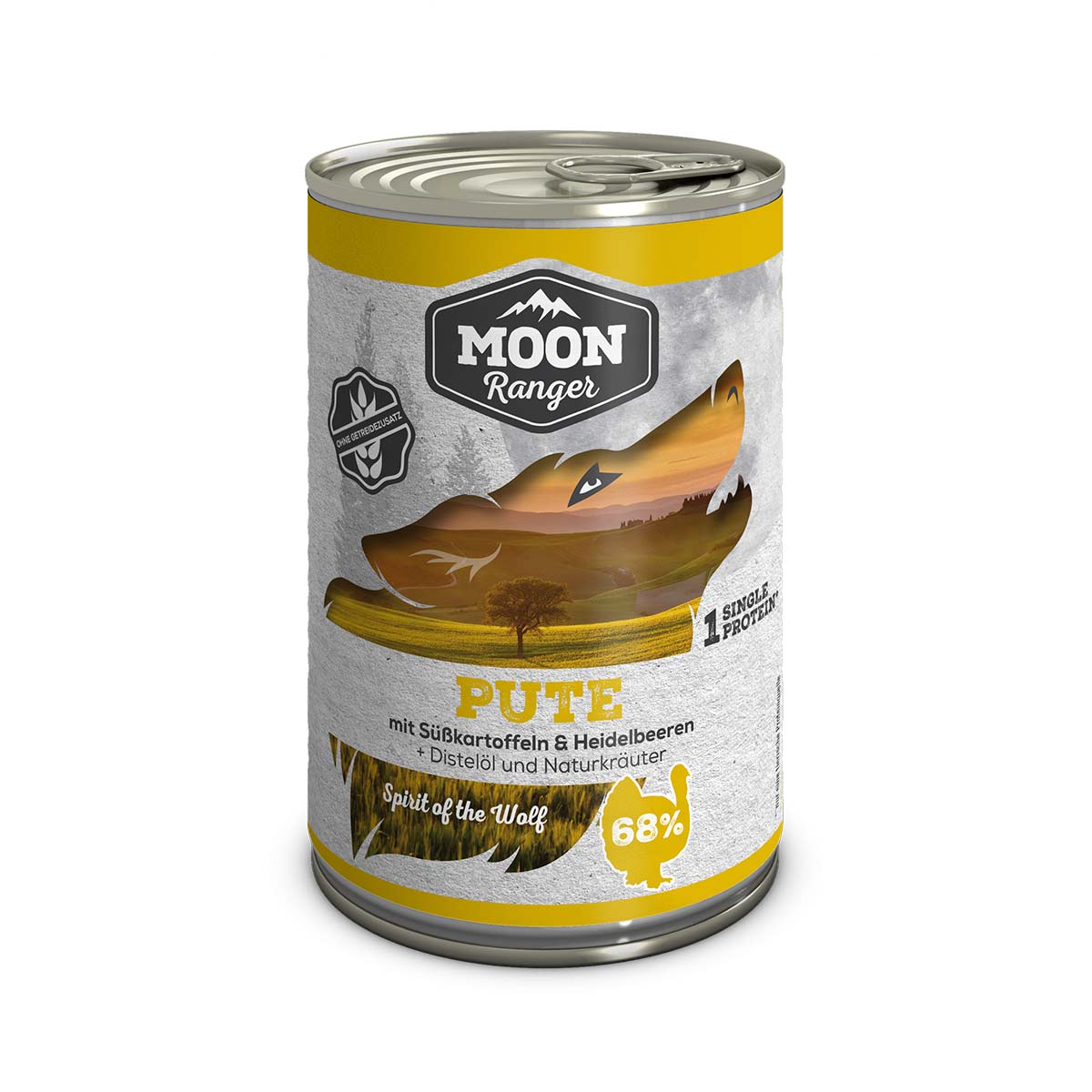 MOON Ranger Pute mit Süßkartoffeln und Heidelbeeren 400g von MOON RANGER