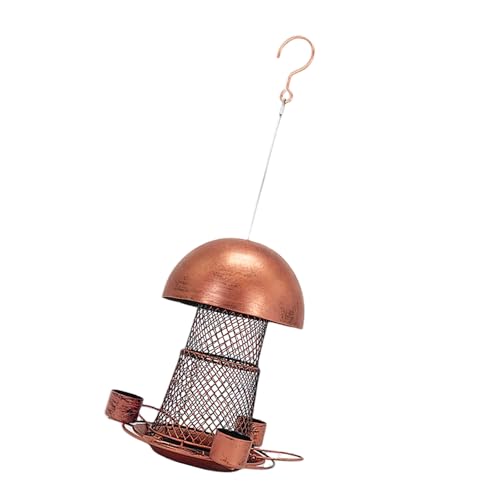 MOONDAME Kuppel Vogel Feeder Für Wildbird Outdoor Meshed Screen Vogel Feeder Hängen Vogel Feeder Regendicht Vogel Fütterung Station von MOONDAME