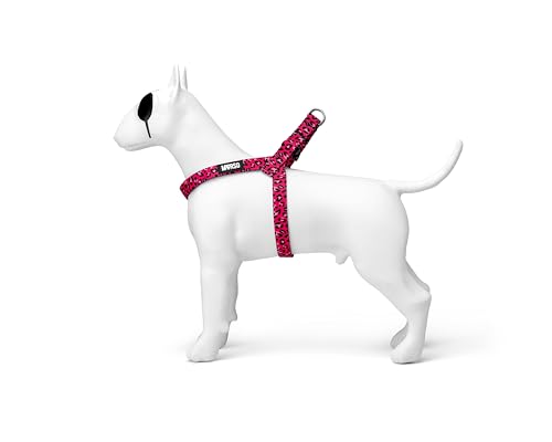 MORSO 7184 Hundegeschirr Mini für kleine Hunde, XS, Rosa und Schwarz von MORSO