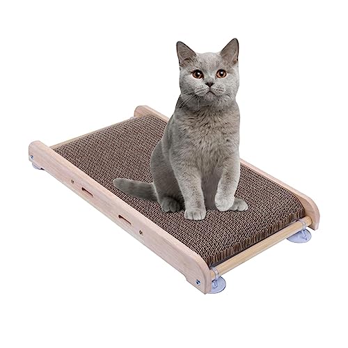 Cat Wall Scratcher, Wall Mounted Cat Scratcher, Cat Scratcher Wall Mounted Scratch Pad Cat Scratcher, Wall Mounted Scratch Pad Wood Indoor Cat Scratching Boards For Couch Protector von MOTHAF