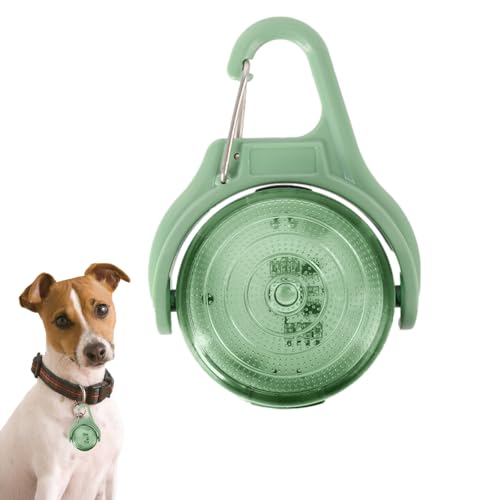 Hundehalsband-Licht, LED-Farbwechsel, wiederaufladbar, Hunde-Taschenlampe zum Laufen, wasserdicht, nachtbeleuchteter Hundehalsband-Clip, Hundelichter für nächtliche Spaziergänge für Haustiere von MOTHAF