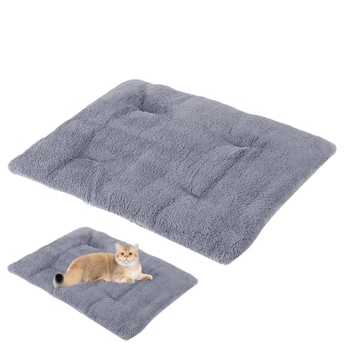 Katzenbett-Pad, weiche Thermo-Hundebett-Matte, rutschfeste Wärme-Katzenbett, waschbare Haustier-Wärmekissen, Haustier-Heizkissen, Katzenbett-Matte für kleine Hunde und Katzen von MOTHAF