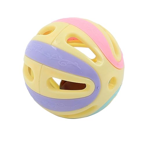 MOTHAF Katzenspielzeug Bälle mit Glocke, Jingle Toy für Katzen - Hohle Katze Jingle Bälle, interaktives Katzenspielzeug Kätzchen Jagd Spielzeug, Katze Rassel Ball für kleine und große Indoor Kätzchen von MOTHAF