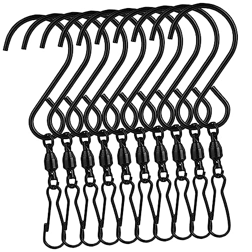 MOTHNUR 10stücke Drehhaken Edelstahl Rotierende Haken Zum Aufhängen Von Windspielen Blumentöpfen Und Anderen Gegenständen Drehbar Für Einfache Installation Haken Für Vogelhäuschen MOTHNUR 10stücke Drehhaken Edelstahl Rotierende Haken Zum Aufhängen Von Windspielen Blumentöpfen Und Anderen Gegenständen Drehbar Für Einfache Installation Haken Für Vogelhäuschen von MOTHNUR