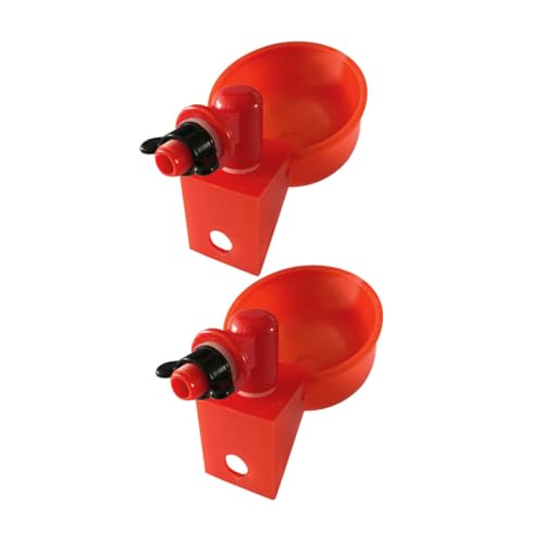 MOTHNUR 2 Stück Automatischer Wassertränke für Geflügel und Vögel Einfache Befüllung Kompatibel mit Eimern Geeignet für Küken Tauben Wachteln Praktische Automatische Trinkschale MOTHNUR 2 Stück Automatischer Wassertränke für Geflügel und Vögel Einfache Befüllung Kompatibel mit Eimern Geeignet für Küken Tauben Wachteln Praktische Automatische Trinkschale von MOTHNUR