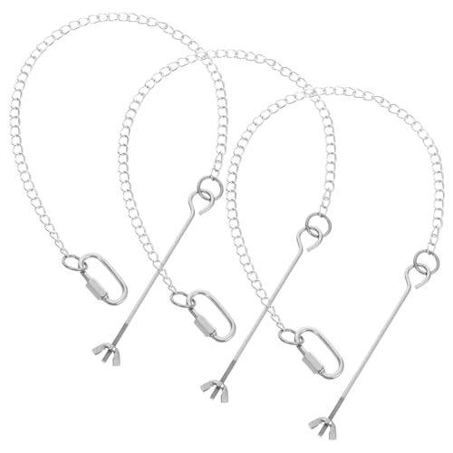 MOTHNUR 3 Stück Edelstahl Vogelfutterhalter Hängend mit Befestigung Parrot Gemüsehalter für Papageien und Mittelgroße Vögel Leicht zu Reinigen Wiederverwendbar Geeignet für Obst und MOTHNUR 3 Stück Edelstahl Vogelfutterhalter Hängend mit Befestigung Parrot Gemüsehalter für Papageien und Mittelgroße Vögel Leicht zu Reinigen Wiederverwendbar Geeignet für Obst und von MOTHNUR