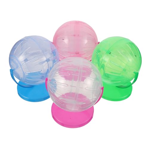 MOTHNUR 4 Stück Teiliges Hamsterrad Leise Laufrad Fitnessspielzeug für Kleine Kleintiere Wie Zwerghamster Rennkugel Interaktives Haustierspielzeug MOTHNUR 4 Stück Teiliges Hamsterrad Leise Laufrad Fitnessspielzeug für Kleine Kleintiere Wie Zwerghamster Rennkugel Interaktives Haustierspielzeug von MOTHNUR