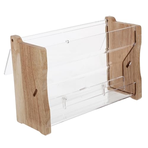 MOTHNUR Automatischer Transparenter Rutin Hühnerfutterspender aus Verschleißfestem Material für Papageien Tauben und Vögel Langlebiger Futterbehälter für Gesunde Geflügelversorgung zu MOTHNUR Automatischer Transparenter Rutin Hühnerfutterspender aus Verschleißfestem Material für Papageien Tauben und Vögel Langlebiger Futterbehälter für Gesunde Geflügelversorgung zu von MOTHNUR