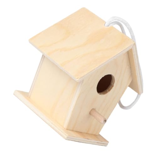 MOTHNUR Unbemaltes Holz vogelhaus zum Aufhängen DIY Bastelset für Erwachsene Stabiles Leichtes Mini nistkasten deko für Garten Balkon Hochzeit und Party Handgefertigte Holzkunst MOTHNUR Unbemaltes Holz vogelhaus zum Aufhängen DIY Bastelset für Erwachsene Stabiles Leichtes Mini nistkasten deko für Garten Balkon Hochzeit und Party Handgefertigte Holzkunst von MOTHNUR