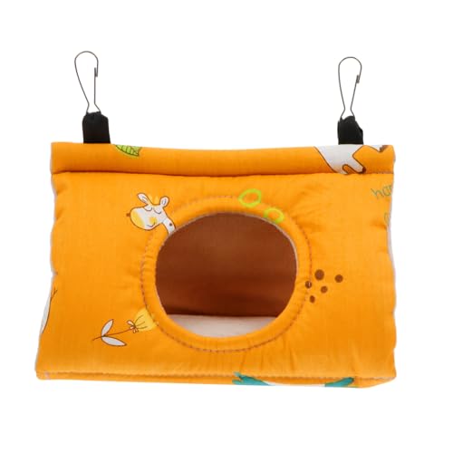 MOTHNUR Vogelnest aus Baumwolle Dicke Hängematte mit Atmungsaktivem Material Warmes Schlafhaus für Papageien und Kleine Vögel Platzsparendes Komfortables Vogelhaus für Käfig und Winter MOTHNUR Vogelnest aus Baumwolle Dicke Hängematte mit Atmungsaktivem Material Warmes Schlafhaus für Papageien und Kleine Vögel Platzsparendes Komfortables Vogelhaus für Käfig und Winter von MOTHNUR