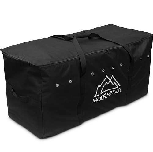 Mount GIHULO Heuballentasche - 600d Polyester, Schulterriemen, Tragegriffe, belüftet, PVC-Imprägnierung, 2 Schnüre für Ballen - komplett mit Pferdeanhänger von MOUNT GIHULO