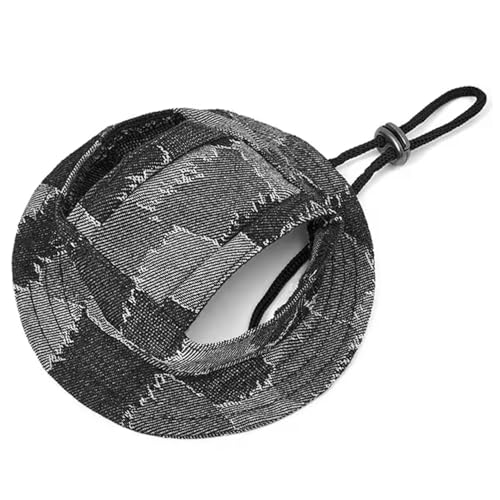 Katzenhüte nur für Katzen, Katzen-Cowboyhut mit Ohrlöchern und verstellbarem Riemen, Sonnenschutz-Katzenkappen für EIN Gewicht von 1, 5–3 kg Katzenhüte nur für Katzen, Katzen-Cowboyhut mit Ohrlöchern und verstellbarem Riemen, Sonnenschutz-Katzenkappen für EIN Gewicht von 1, 5–3 kg von MOUNTTU